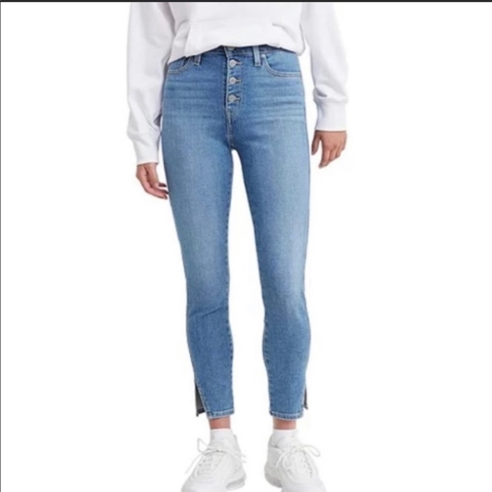 Levis 721 High Rise  Skinny Ankle